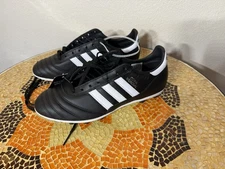 Adidas Copa Mundial Soccer Cleats Mens 11.5 Leather Black Made In Germany 015110