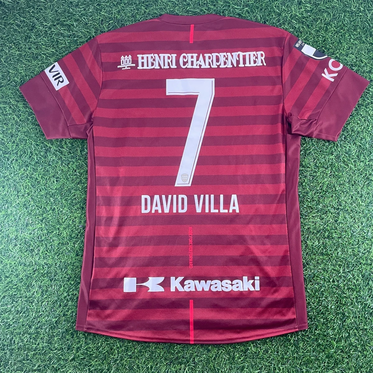 ヴィッセル神戸 2019レプリカユニフォーム DAVID VILLA David Villa - Vissel Kobe 2019 Official Jersey Shirt Kit – JPN XL
