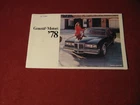 1978 GM Buick Pontiac Olds Cadillac Chevy Sales Brochure Booklet Catalog Old