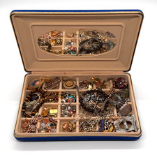 Estate Sale Finds: Vintage Jewelry Box Lot