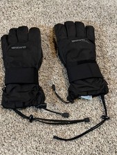 Dakine Wristguard Gloves Men's XL Black Snowboard Ski Insulated Protective EUC