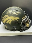 Rod Smith Signed Broncos Salute To Service Speed Mini Helmet Beckett Witness