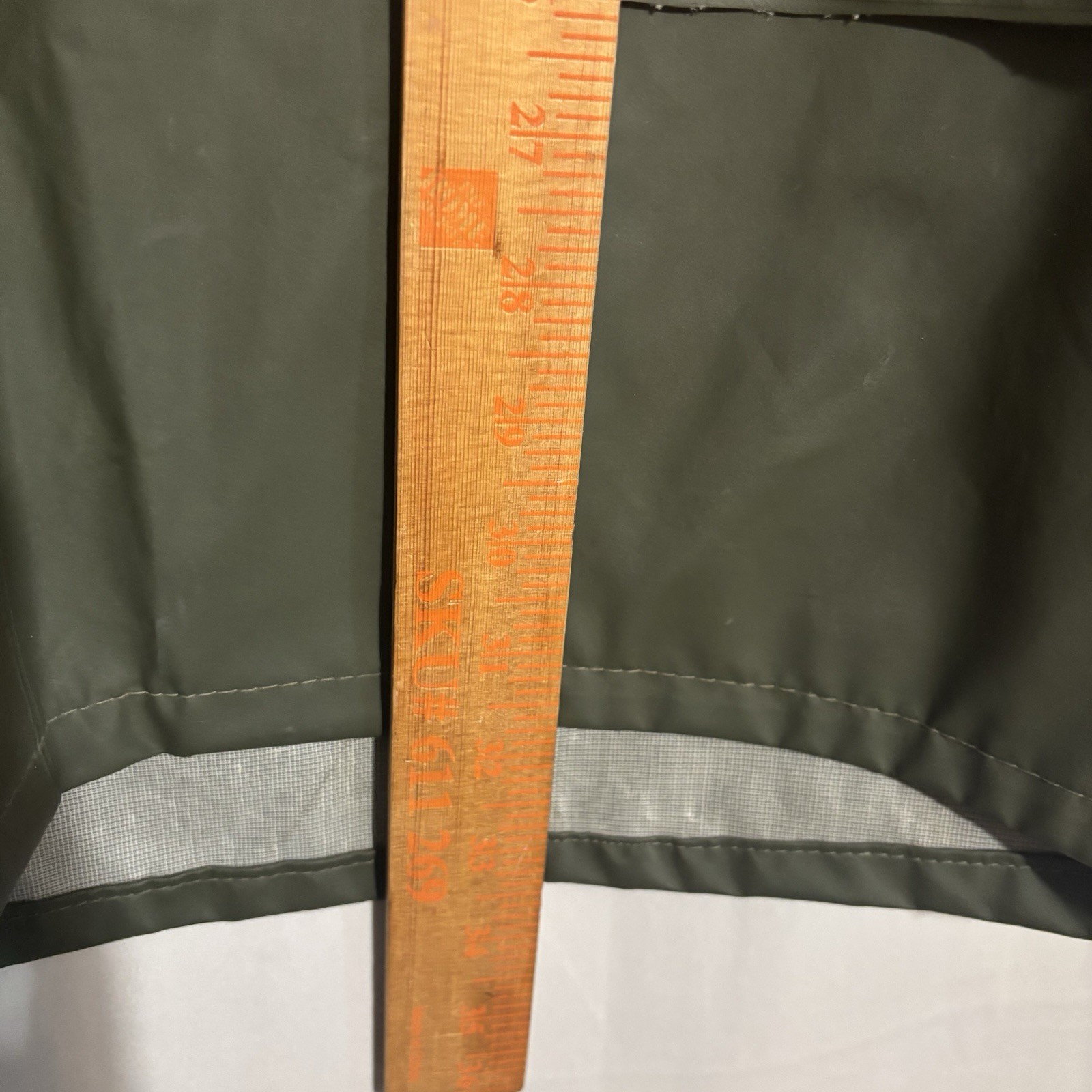 Helly Hansen Workwear Rain Jacket Waterproof Army… - image 13