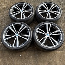 Genuine BMW 442M 19” Alloy Wheels 8” & 8.5”. Refurbished. F30 F31 F32 F33 F36