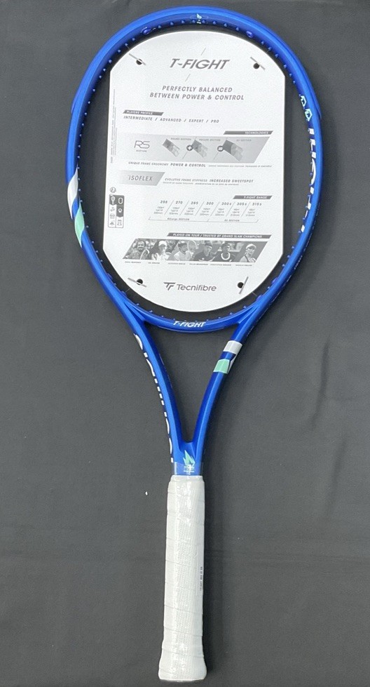 Tecnifibre T-FIGHT 300 ID G3 保証書あり Tecnifibre T-Fight 300 Blue Fire Edition Grip Size 3 | eBay