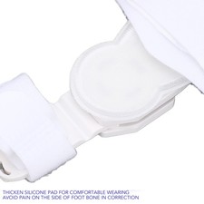 Hallux Valgus Corrector Adjust Degrees Thicken Silicone Prevent Overlapping