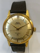HMT SONA G.P 17J WINDING GOLD DIAL 051892 INDIA MEN'S WORKING CONDITION