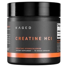 Kaged Creatine Hcl 750Mg Premium Soluble Nutritional Supplement 75 Count