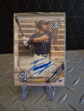 2019 Bowman Chrome Baseball Tirso Ornelas Prospect Autograph CPA-10