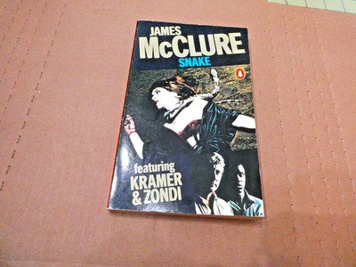 Snake by McClure, James  1981  Vintage Penguin UK Mystery Thriller