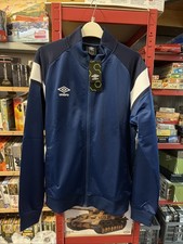Umbro Knitted Jacket Men’s UK Size Medium M Track Jacket Navy Blue BNWT