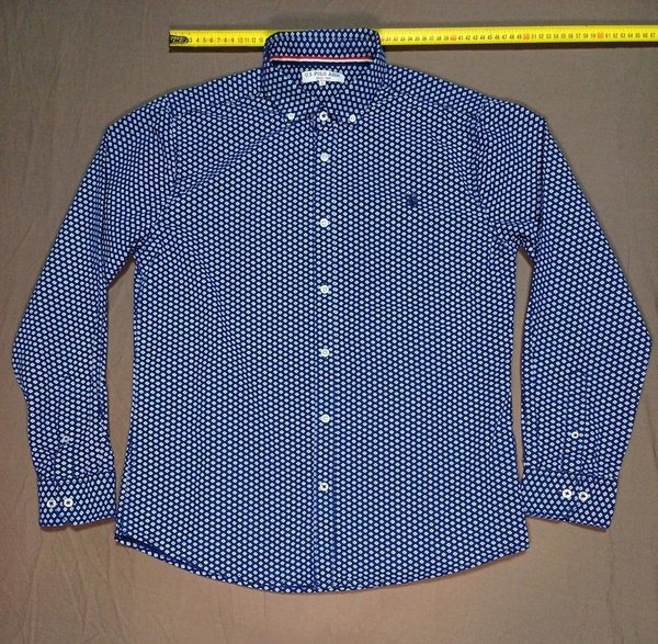 Men U.S. Polo Assn Shirt Navy Cotton 38 / M / 46