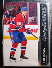 2021-22 Upper Deck Jesse Ylonen Young Guns Rookie Card #485 Montreal Canadiens