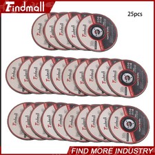 Findmall 25 Pack Cut Off Wheels 3" x 1/32" x 3/8" Cutting Discs for Die Grinder