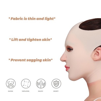 Elastic Face Slimming Bandage V Line Face Shaper Women Chin Cheek Lift Up Bbj