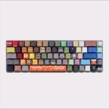 HIGHGROUND X MINECRAFT BLOCKY BASECAMP 65 KEYBOARD (LIMITED EDITION)