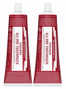 Dr Bronner S Cinnamon All One Toothpaste 140g Pack Of 2 Cruelty Free Vegan 18787500729 Ebay