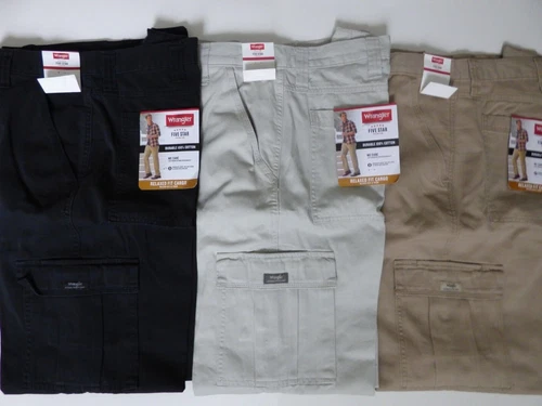 Wrangler Legacy Cargo Pants Relaxed Fit Tech Pocket Men's