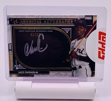 JAZZ CHISHOLM 2021 Topps Museum Archival Autographs #1/25 AUTO (Sealed) MIA RC