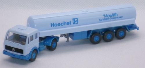 Wiking 1:87 Camion-citerne MB L5000 Shell, Miniature Mercedes, Occasion Allemagne