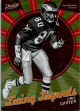 2023 PANINI PRESTIGE LIVING LEGENDS XTRA POINTS RED #LL-11 CRIS CARTER 053/399