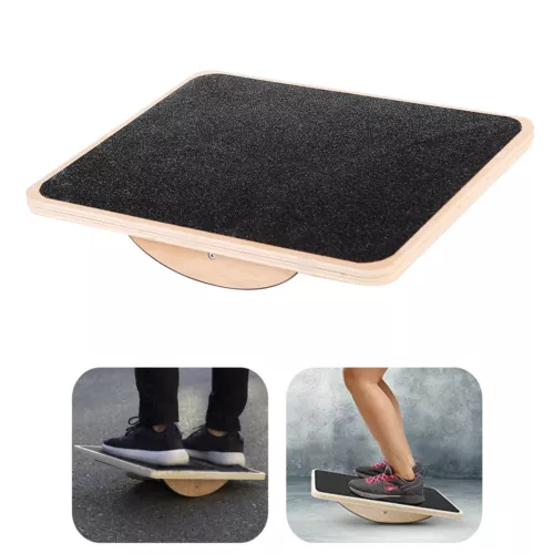 2in1 Slant Board For Calf Stretching & Balance Board Fitness Wobble Yoga Board - Picture 10 of 15