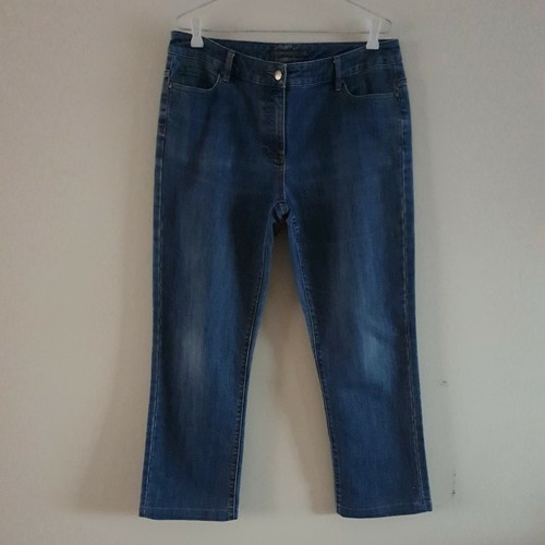 Jeans Cherokee Gris Denim - Taille 12 Pour Filles - Coupe Bootcut - Occasion En Très Bon état