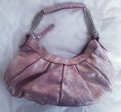 NWT  NWOT Innue leather side satchel made in Italy display picture 1