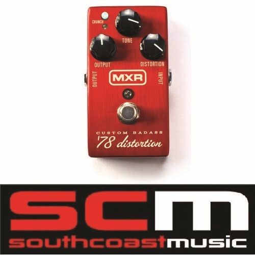 MXR M78 Custom Badass '78 Distortion Electric Guitar Effects FX