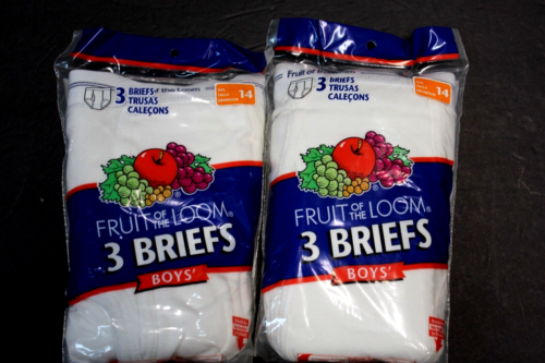 12er-Pack Fruit of the Loom Jungen Baumwolle gerippter Slip Unterwäsche Gr. 14 Taille 26-27 - Bild 8 von 8