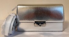 Image of MICHAEL KORS CECE MEDIUM VEGAN LEATHER SHOULDER CROSSBODY CLUTCH