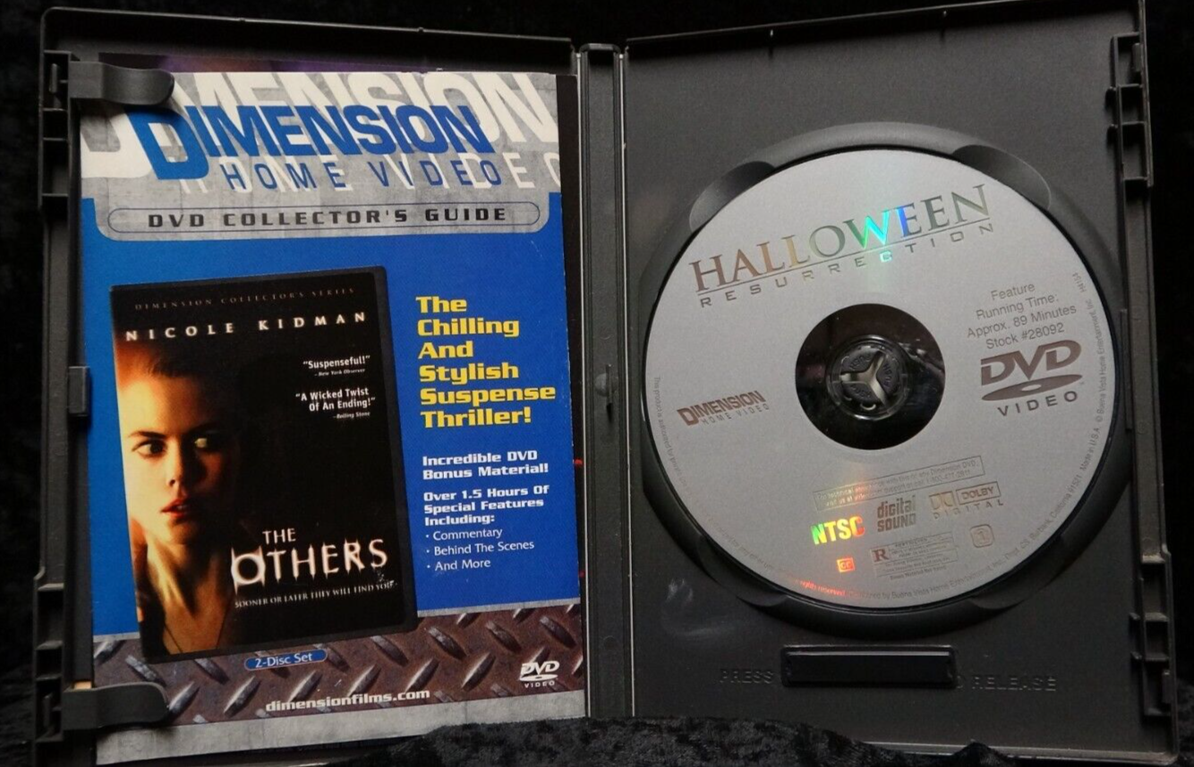 Halloween Resurrection 📀 Jamie Lee Curtis Busta Rhymes Tyra Banks