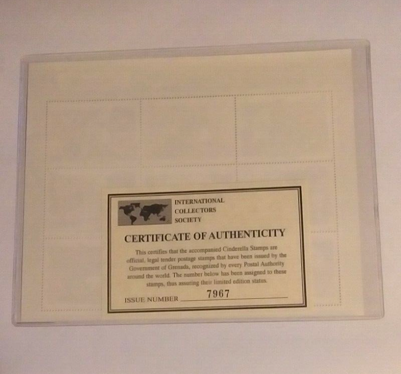 NEW Disney Classic Fairytales 30 Cent Postage Stamps Cinderella