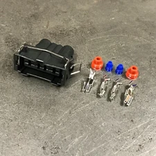 VW CE2 Female Fuel Pump Plug Connector Terminals & Seals Mk2 Mk3 Corrado Eurovan