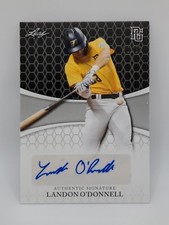 2022 LEAF PERFECT GAME NATIONAL SHOWCASE LANDON O'DONNELL 20/50 AUTO  