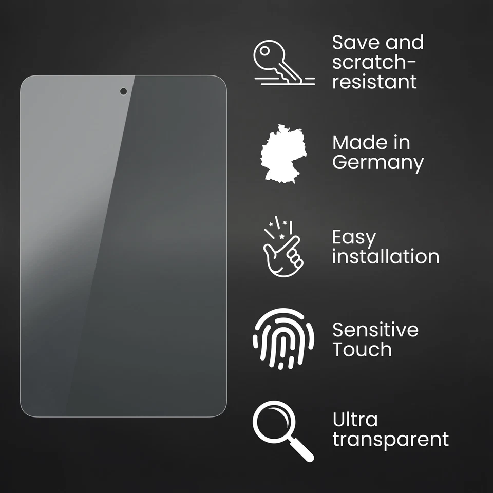 Bruni 2x Protective Film for Dell Venue 7 Screen Protector Screen Protection - Image 3 of 4