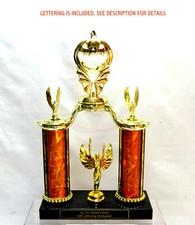 HALLOWEEN PUMPKIN TROPHY HALLOWEEN PARTY ORANGE TRUNK OR TREAT 4