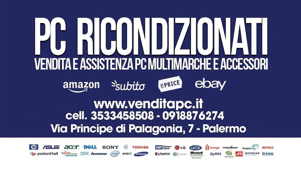 PC PORTATILE RICONDIZIONATO Notebook core i5 3340 2.70 Ghz RAM 4gb 320gb w10pro - Immagine 3 di 3