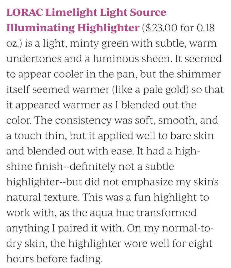 LORAC “Light Source” Illuminating Highlighter (Limelight) NIB - Fast Ship + Gift - Image 4 of 4