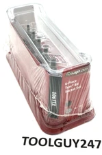 SNAP ON TOOLS USA 106TTX 6 PIECE TORX BIT SOCKET SET NEW +