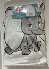 Disney Dumbo Baby Blanket 30inch X 40inch Plush Very Soft