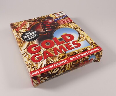 Gold Games 2 II PC Spiele Sammlung 24 Spiele Retro Big Box NEU Sealed 4. Auflage