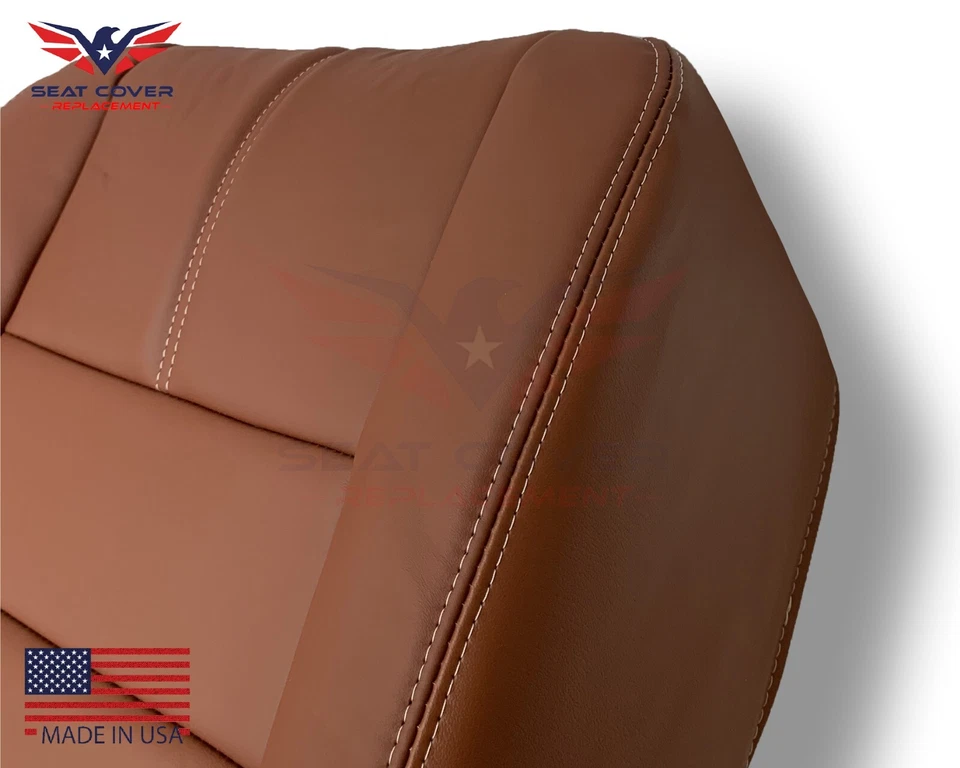 Ford F250 F350 King Ranch 2008 2009 2008 cubiertas de asiento de cuero para conductor y pasajero Foto 3 de 4