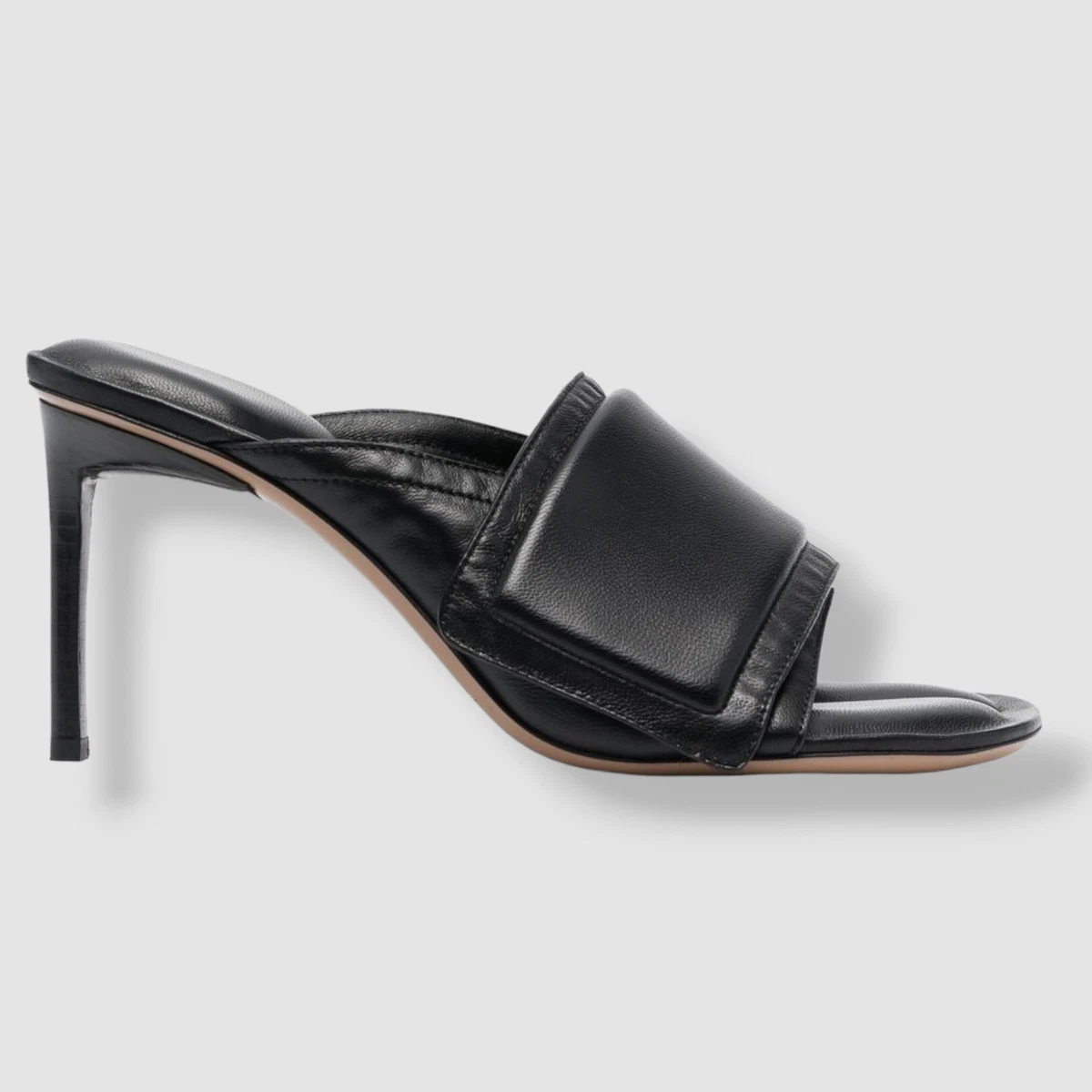 725 Jacquemus Women s Black Les Mules Heels Sandals Shoes Size US 8 EU 38