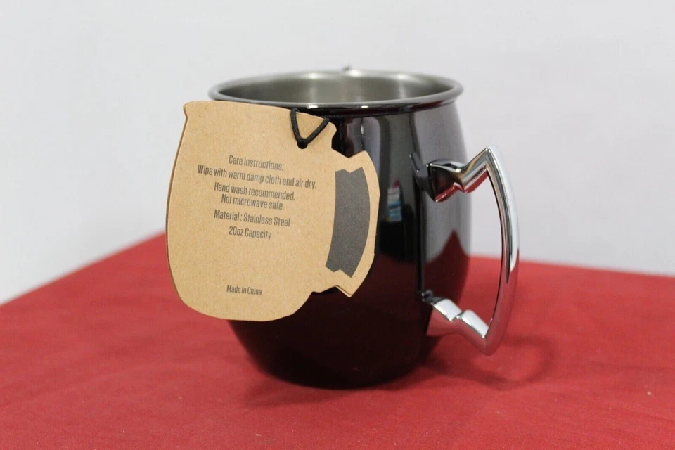 * Новый Thirstystone черный никель 20 унций из нержавеющей стали Москва мул кружка - Изображение 2 из 4
