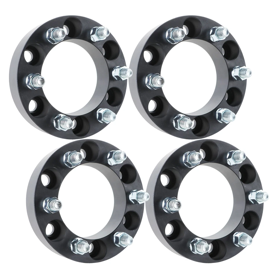 4pcs 1.5“ 6x139.7mm to 6x135mm Wheel Adapters M14x1.5 108mm For Chevy Silverado - Image 2 of 4