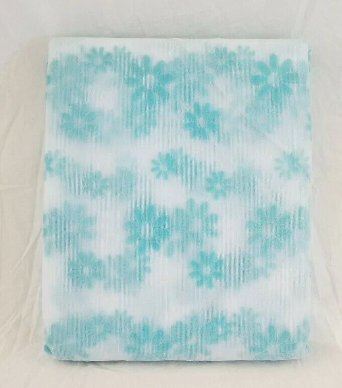 2 pc BL Home Paneles de Ventana de Margarita Turquesa (1 Par) 100" x 84" NIP Foto 4 de 4