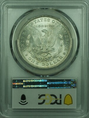 1896 Morgan Silver Dollar Coin $1 PCGS MS-62 (40A) | eBay