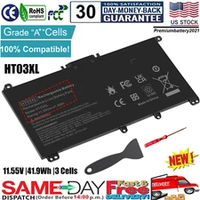 HT03XL Battery L11421-542, 11.55v 41.9Wh L11119-855 for HP 15-CS 15-DA