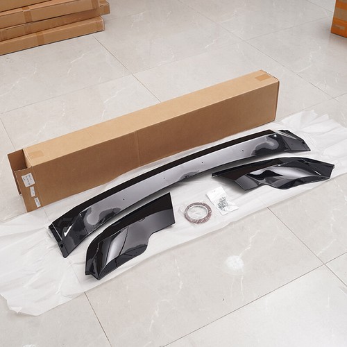 Fits BMW G05 X5 M Sport 2019-2023 ABS Glossy Black Front Bumper Lip Splitter Kit - Picture 6 of 13